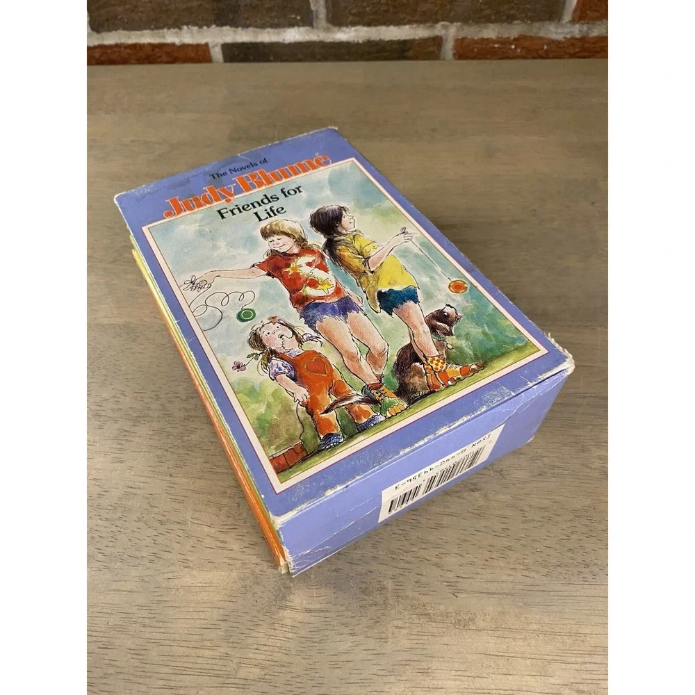 1986 Box Set The Novels of Judy Blume: Friends for Life